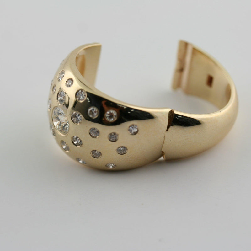 Diamond Arthritic Adjustable Ring - Thenetjeweler