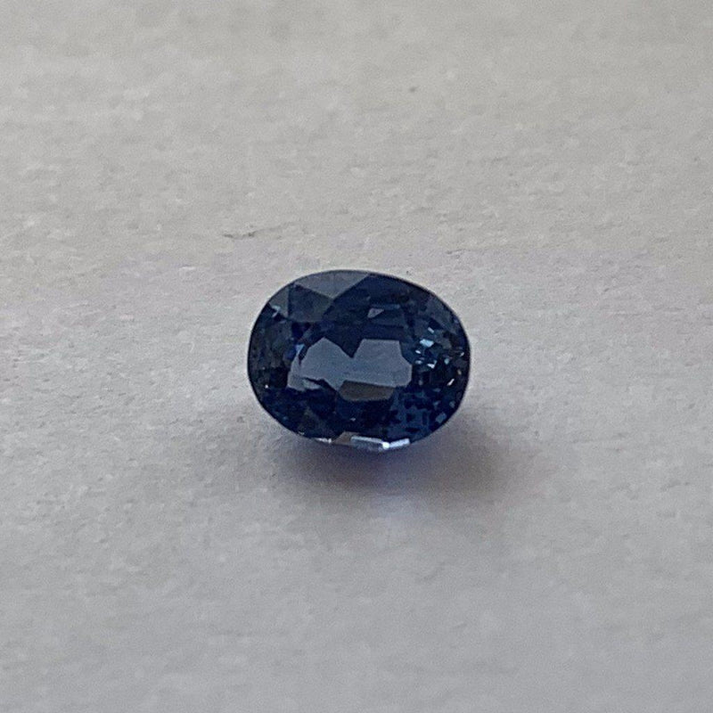 1.26ct Heated Blue Sapphire Oval Shaped Gemstone - Thenetjeweler