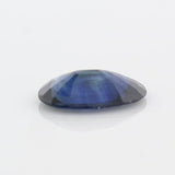 0.97 carat Oval Blue Sapphire Certified 5.87 x 8.0 mm - Thenetjeweler