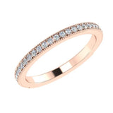Diamond Semi Eternity Ring 18K Gold 0.26 ct. tw - Thenetjeweler