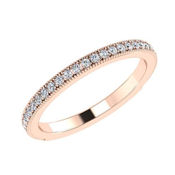 Diamond Stacked Bands Anniversary Rings 18k Gold 1.74 cwt - Thenetjeweler