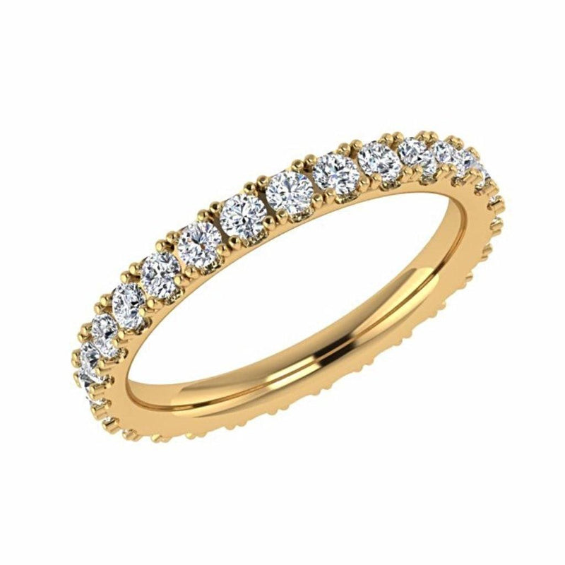 Diamond Eternity Ring 14K Gold (0.80 ct. tw.) - Thenetjeweler