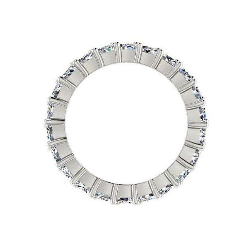 Marquise Cut Diamond Eternity Ring 18K White Gold - Thenetjeweler