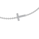 Diamond Initial Charm Bracelet - Thenetjeweler