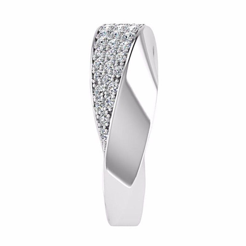 Pave Diamond Ring 14K Gold - Thenetjeweler