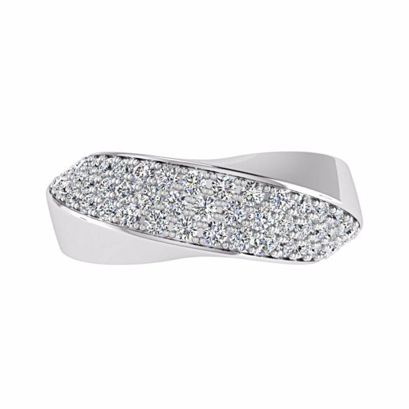 Pave Diamond Ring 14K Gold - Thenetjeweler