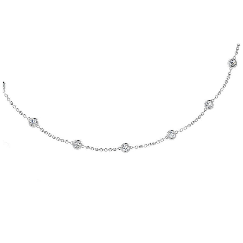 Diamonds By The Yard Necklace (0.70 ct. tw.) - Thenetjeweler