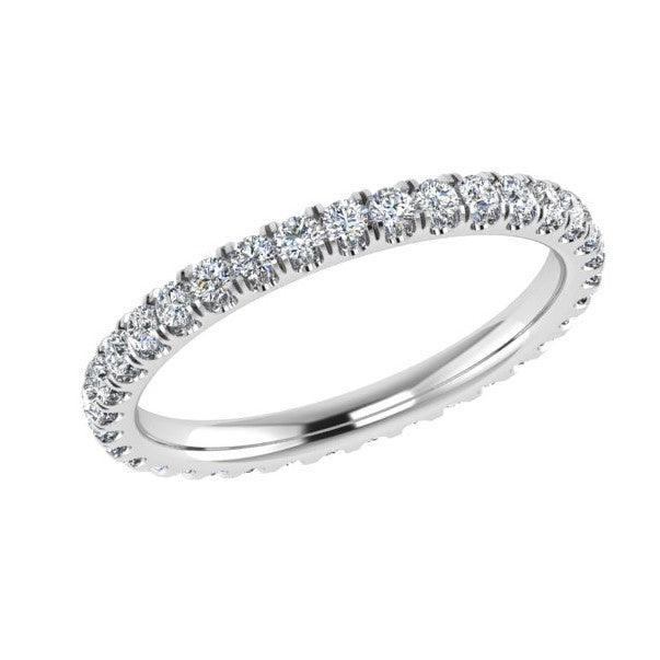 Diamond Full Eternity Ring 0.76 ct. tw - Thenetjeweler