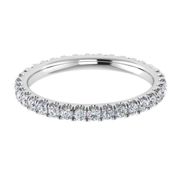 Diamond Full Eternity Ring 0.76 ct. tw - Thenetjeweler