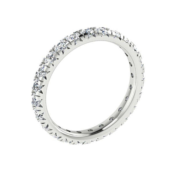 Diamond Eternity Ring Band 18K Gold (0.85 ct. tw.) - Thenetjeweler
