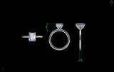 Radiant Diamond Solitaire Ring - Thenetjeweler