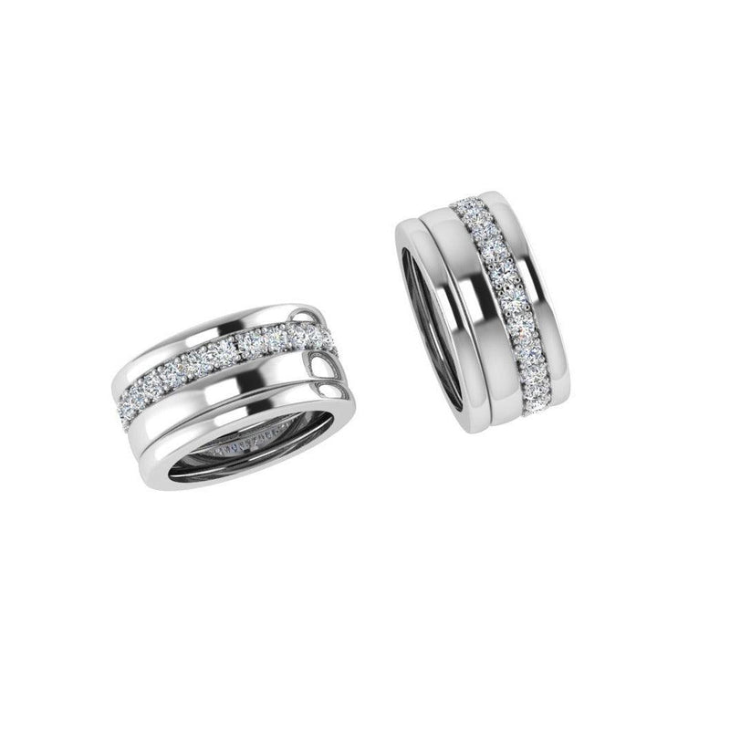 Diamond Wide Band Ring - Thenetjeweler