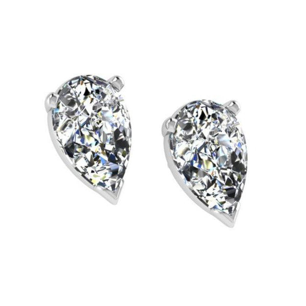 Pear Studs Diamond Earrings 0.36 ct. tw  - TheNetJeweler