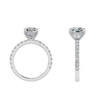 Diamond Engagement Ring 18k Gold - Thenetjeweler