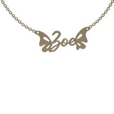 Personalized Butterfly Name Necklace - Thenetjeweler