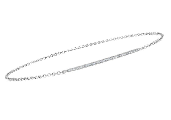 Diamond Bar Bracelet - Thenetjeweler
