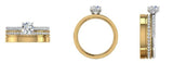 Diamond Stackable Rings Bridal Set - Thenetjeweler