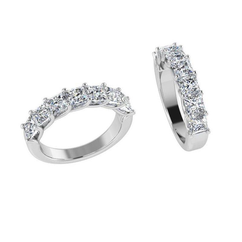1 Carat Diamond Half Eternity Ring - Thenetjeweler