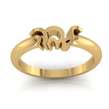 Personalized Name Ring 14K Yellow Gold - Thenetjeweler