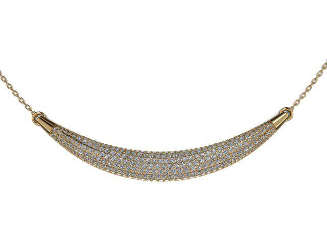 Multi-Row Diamond Necklace - Thenetjeweler