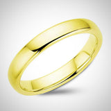 Traditional Men's Wedding Ring Platinum Band 4.0 mm - Thenetjeweler