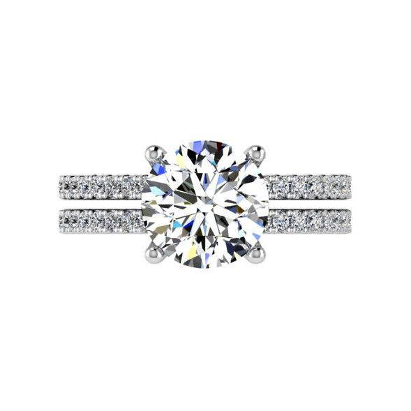 Round Diamond Ring Band Set - Thenetjeweler