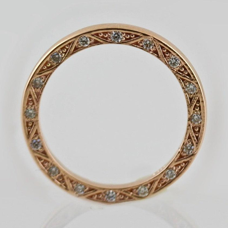 Inside Diamond Design Ring Band - Thenetjeweler