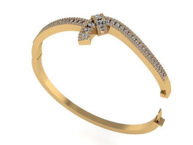 2 ct Diamond Bangle Bracelet - Thenetjeweler