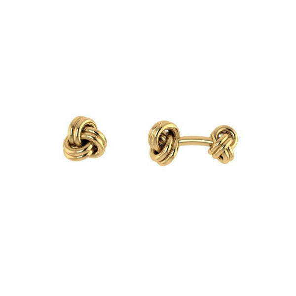 Classic Love Knot Cufflinks - Thenetjeweler