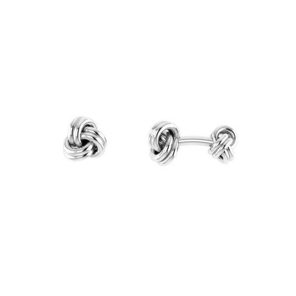 Classic Love Knot Cufflinks - Thenetjeweler