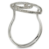 Open Shape Diamond Ring - Thenetjeweler