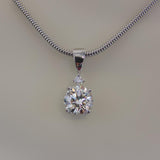 1 carat Diamond Solitaire Necklace - Thenetjeweler