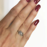 Small Diamond Ring Gold - Thenetjeweler