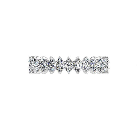Marquise Diamond Eternity Ring - Thenetjeweler