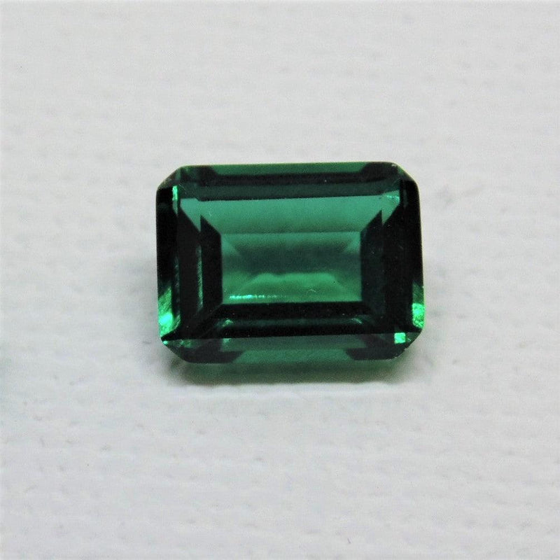 8x6mm Lab Grown Emerald Cushion Cut - Thenetjeweler