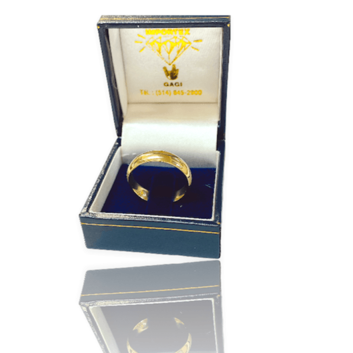 Wedding Ring in 14k Yellow Gold (5mm) - Thenetjeweler