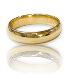 Wedding Ring in 14k Yellow Gold (5mm) - Thenetjeweler