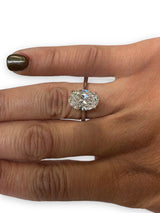 Oval Diamond Engagement Ring Setting - Thenetjeweler