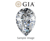 Pear cut Diamond 0.51C. M I1 GIA (2131303404) - Thenetjeweler