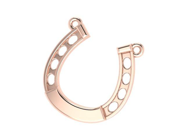 Horseshoe Necklace Gold - Thenetjeweler