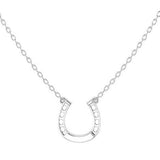 Horseshoe Necklace Gold - Thenetjeweler