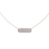 Diamond Pendant Necklace 14K 0.36ct - Thenetjeweler