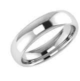 5mm Wedding Band Ring White Gold - Thenetjeweler