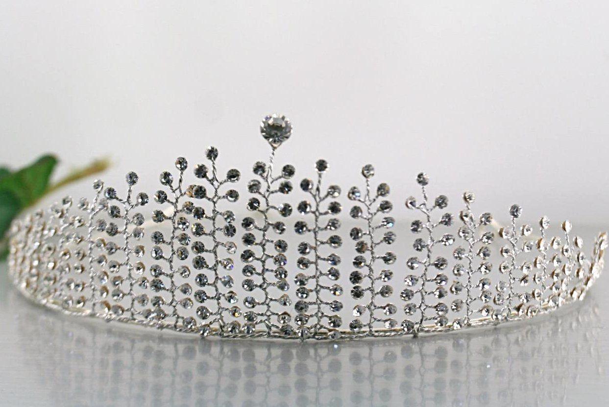 Wedding Headband Bridal Tiara Sterling Silver - Thenetjeweler