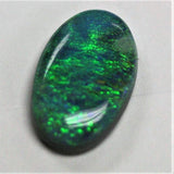 Black Opal Cabochon 9.40 carats Brightness 4 - Thenetjeweler