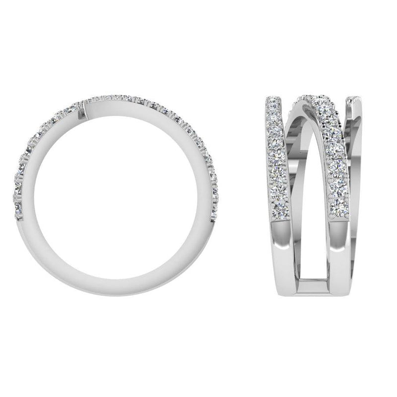 Diamond Wrap Ring Gold - Thenetjeweler