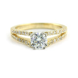 Diamond Ring Split Shank - Thenetjeweler