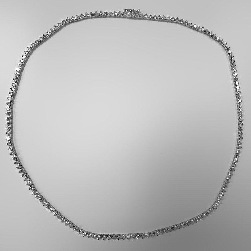 Tennis Diamond Necklace - Thenetjeweler