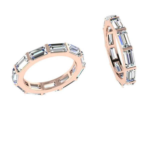 Baguette Diamond Eternity Ring 3.30 ct. tw. - Thenetjeweler