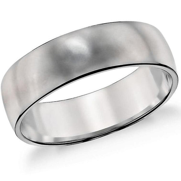 Men's Classic Titanium Wedding Ring Band - Thenetjeweler
